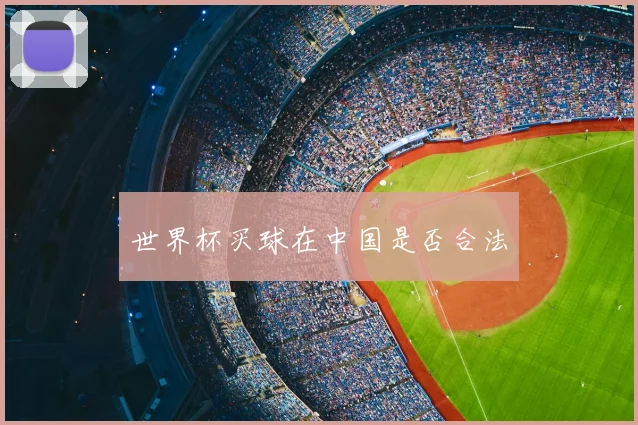 世界杯买球在中国是否合法