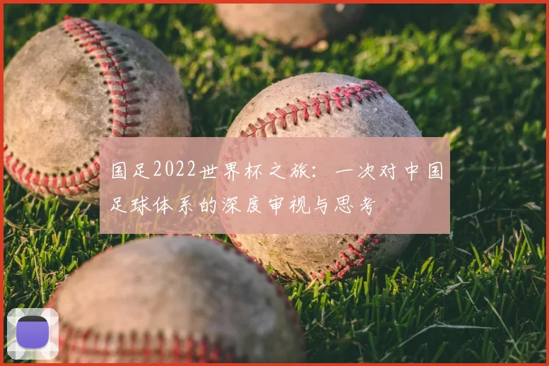 国足2022世界杯之旅：一次对中国足球体系的深度审视与思考
